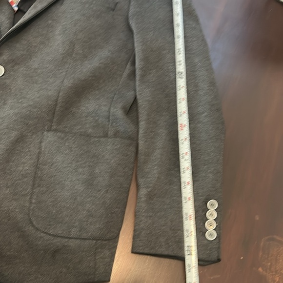 7 Downie St. Men’s Knit Jersey Stretch Gray Blazer Casual Sport Size am - Picture 15 of 17